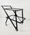 Cesare Lacca Mid-Century Bar Cart attributed to Cesare Lacca, Italy, 1950s For Sale - Image 4 of 11