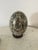 Gorgeous vintage, medium size Satsuma style Hand-Painted Gold Porcelain Egg with lotus motifs. The details are exquisite...