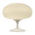 Design Line Mid-Century Modern Design Tulip Mushroom Table Lamp by Designline in White Space Age For Sale - Image 4 of 10