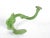 Antique Green Painted Wall Hook For Sale - Image 4 of 4