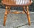 Ethan Allen Ethan Allen Maple Windsor Chairs Vintage Captains Heirloom Dining Chairs Pair For Sale - Image 4 of 13