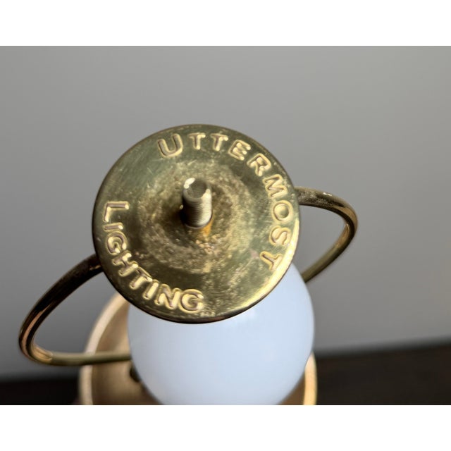 American Late 20th Century Uttermost Cleopatra Neoclassical Table Lamp | Classical Urn Form | Traditional Designer Lighting For Sale - Image 3 of 10