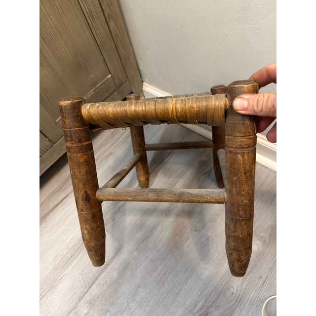 This is an absolutely ancient footstool that has been used thousands of times but yet it’s still as sturdy as the day it...