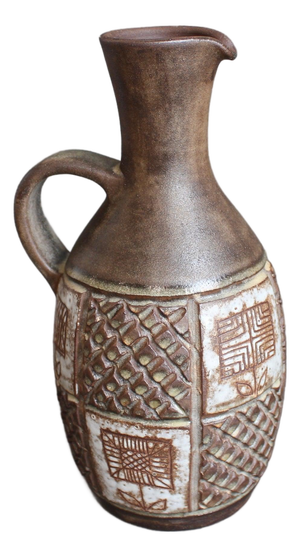 Vintage French Ceramic Pitcher by Alexandre Kostanda, 1960s