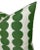Full Circle Pillow Cover in Green, 20x20 Pillow For Sale - Image 4 of 5