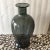 Modern Dark Hand Blown Smoke Glass Vase/ Vessel Artist Signed For Sale - Image 3 of 8
