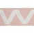 Not Yet Made - Made To Order Sample - Schumacher Legere Applique Tape in Ivory On Blush For Sale - Image 5 of 5