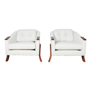 Adrian Pearsall Attributed Lounge Chairs