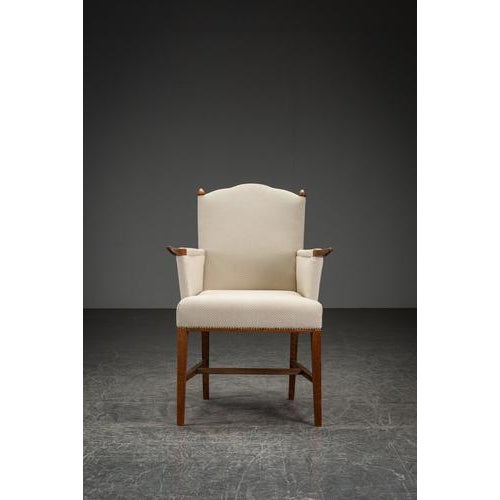 Amsterdam School Desk Chair by Willem Penaat for Metz & Co. For Sale - Image 4 of 17