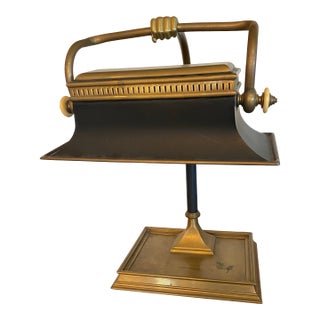 Vintage Chapman Brass Desk Lamp For Sale