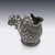 Antique Indian Kutch Silver Zoomorphic Cream Jug, 1880s For Sale - Image 3 of 7
