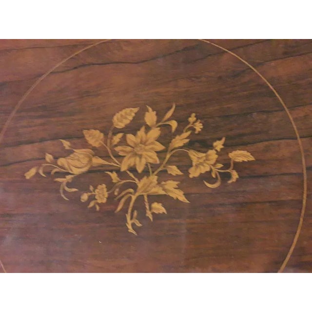 Brown Round Table from Carlo X For Sale - Image 8 of 13