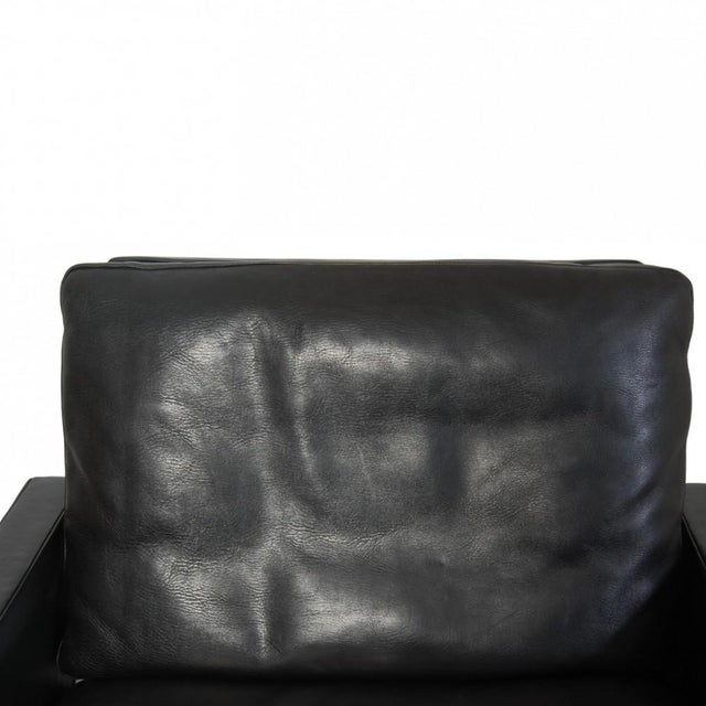 Vintage PK31 Chair in Black Leather by Poul Kjærholm, 1970s For Sale - Image 4 of 18