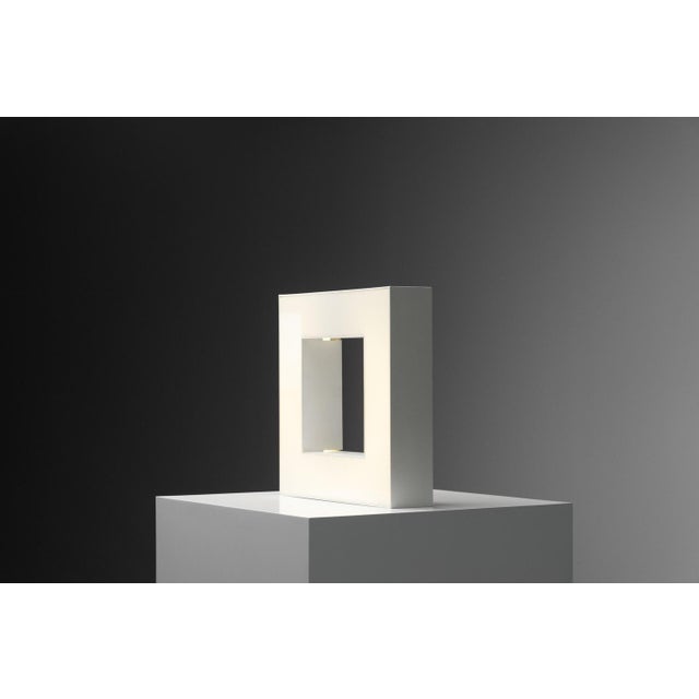 Plastic Ming Table Lamp Nila by Aldo Van Den Nieuwelaar for Nila, 1968 For Sale - Image 7 of 16