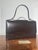 Vintage Top Handle Handbag in Brown Leather from Delvaux For Sale - Image 13 of 13