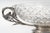Large Napoleon III Crystal and Silver-Plated Bronze Bowl, 1800s For Sale - Image 4 of 9