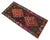Textile Hand Knotted Turkish Small Rug Decorative Mat for Bathroom and Kitchen Mat- 19'' X 41'' For Sale - Image 7 of 10