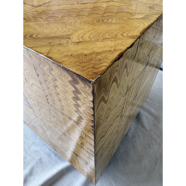 1970s Painted Patchwork Side Table For Sale In New York - Image 6 of 11