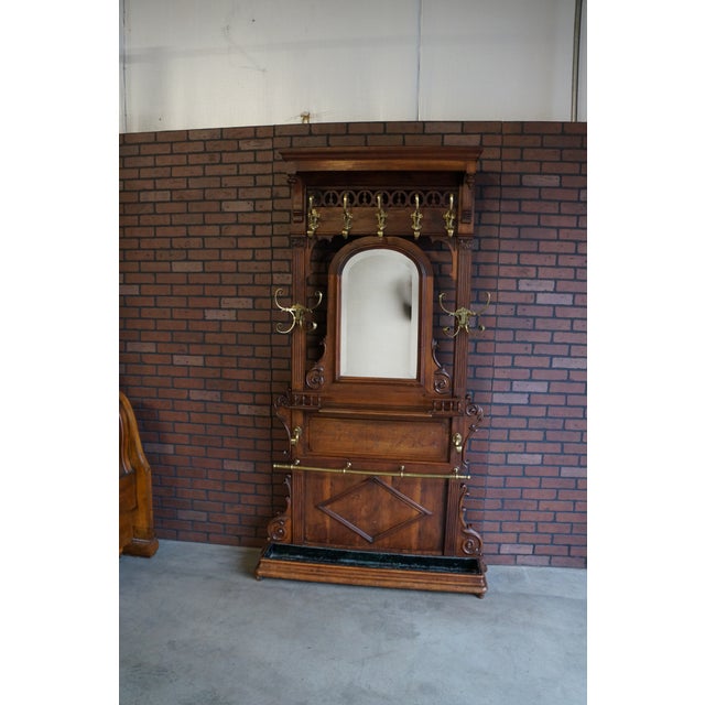 Antique French Hall Tree For Sale - Image 11 of 11