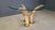 1970s Vintage Faux Tusk Center or Side Table in the style of Valenti, 1970s For Sale - Image 5 of 11