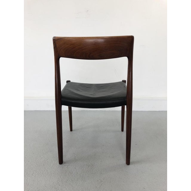 Palisander & Teak Dining Chair by Niels Otto Møller for JL Møllers, Denmark, 1970s For Sale - Image 9 of 18