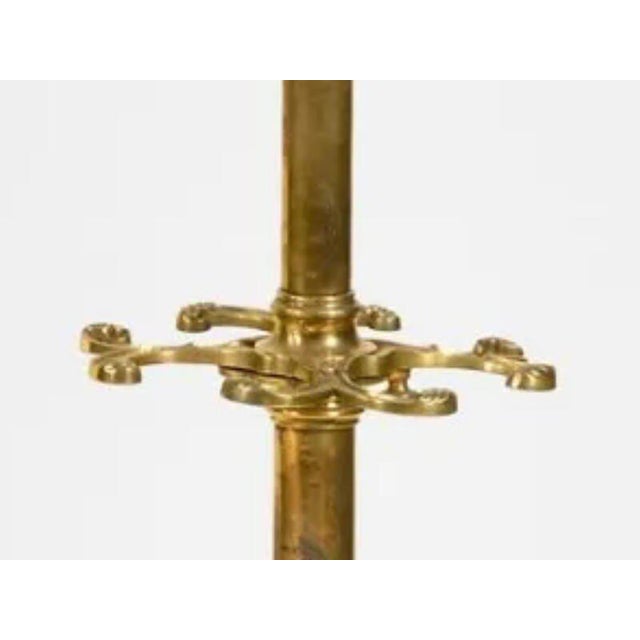 Artist: None Period: 20th century Style: Art Nouveau Condition: Perfect condition Material: Brass Length: 43Width:...