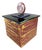 Late 20th Century Modernist Japanese Pottery Box For Sale