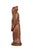 CHINESE SAGE WOODEN FIGURE Era: Late Qing Dynasty/Early 20th Century Origin: China Material: Carved Hardwood OVERVIEW: An...