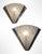 Exquisite Pair of Art Deco Wall Sconces by Degué (David Guéron: 1892-1950) and Ateliers Petitot (Paris, 1930s) Circa 1930...