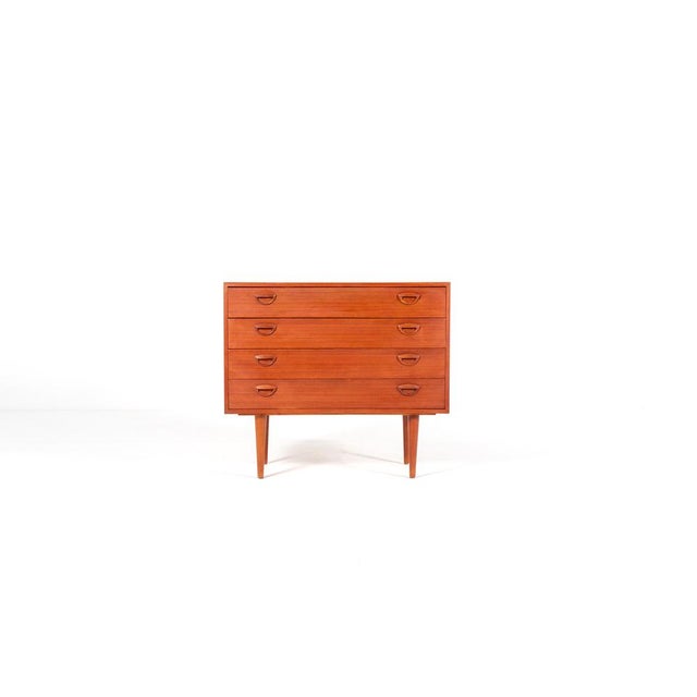 Mid-Century Modern Danish Teak Chest of Drawers by Kai Kristiansen, 1960s For Sale - Image 9 of 14