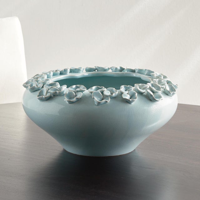 Petite Fleur Decorative Bowl For Sale - Image 10 of 10