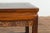 Brown Chinese Late Qing Dynasty 1900s Side Table with Carved Scrolling Apron For Sale - Image 8 of 13