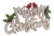 Merry Christmas Tabletop Sign (Set of 2) For Sale