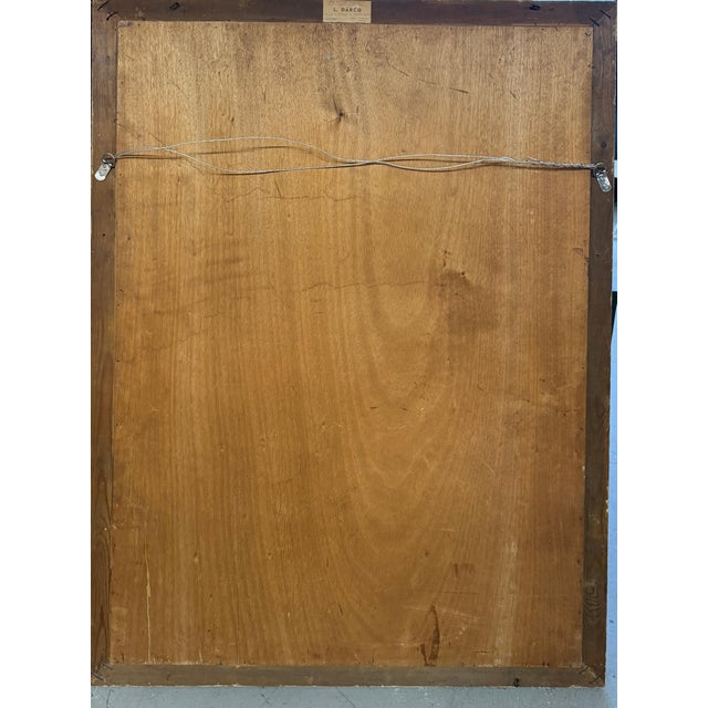 1938 Society Portrait of a Lady by Jean Albert Grand Cateret For Sale - Image 4 of 18