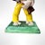 Vintage Italian Barefoot Golfer Hand-Painted Ceramic Sculpture – Signed For Sale - Image 4 of 8