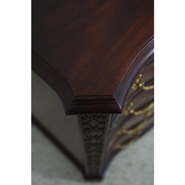 Henkel Harris Chippendale Mahogany Bachelor Chest For Sale - Image 10 of 17