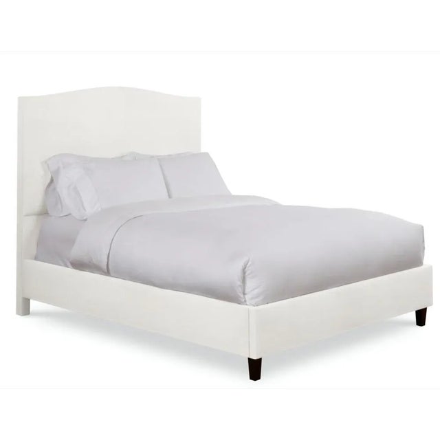 Modern Hazel Twin Headboard, Ivory Velvet For Sale - Image 3 of 5