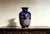 Chinese Old Ceramic Vase,Qianlong Marked Blue Ground Famille Rose Porcelain Vase Hand Drawing Flowers and Birds Pattern For Sale - Image 12 of 12