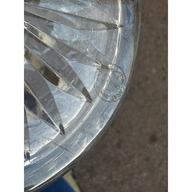 Carcassonne Water Decanter in Crystal, 1936 For Sale - Image 10 of 18