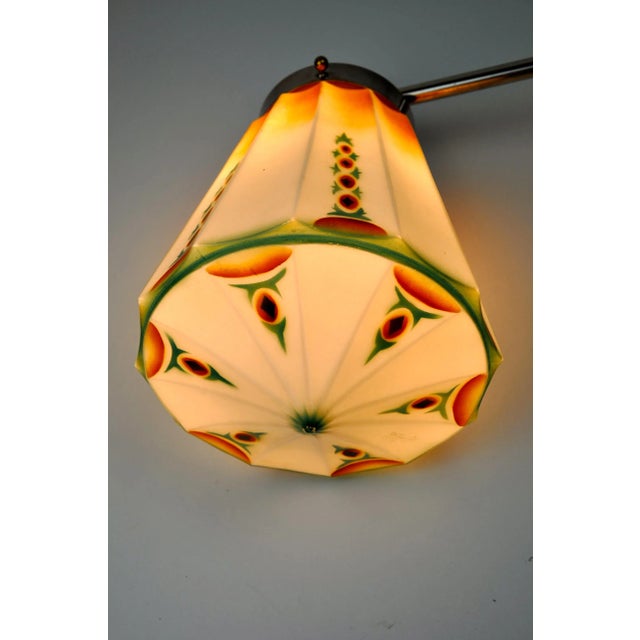 Brown Wall Light, 1920s For Sale - Image 8 of 11