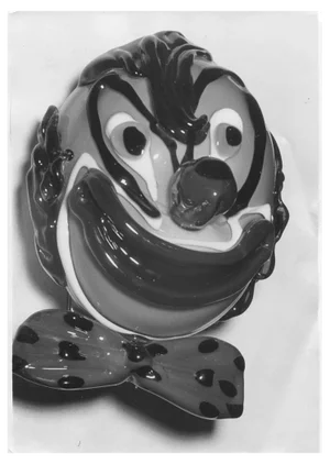 Andres, Venice: Murano Glass Mask, Italy, 1955, Silver Gelatin Print