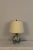 Asparagus Early 20th Century Qing Dynasty Table Lamp For Sale - Image 8 of 12