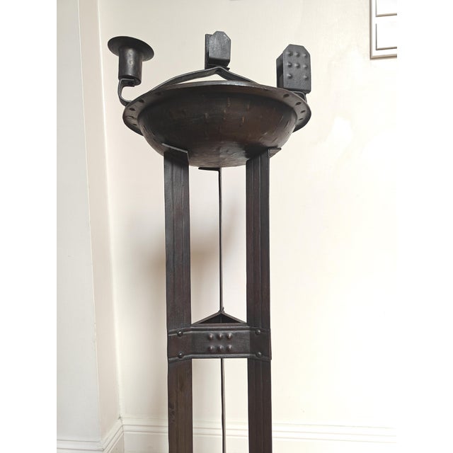 Black Art Deco Smoking Table by Hugo Berger, Germany, 1920s For Sale - Image 8 of 12