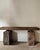 Rustic Reclaimed Old Wood Narrow Rustic Console Table For Sale - Image 3 of 4