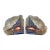 Mid 20th Century Spectacular Red Fox Agate Thunderegg Extra Large Bookends For Sale