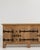 Brutalist Oak Buffet With Iron Hardware For Sale - Image 9 of 11