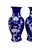 Pair Chinese Porcelain Cobalt Vases, Early 20th Century For Sale In Los Angeles - Image 6 of 8