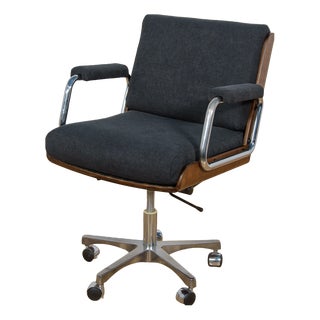 Mid-Century Swivel Office Chair by Gordon Russell, United Knigdom, 1970s For Sale