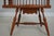 Frederick Duckloe Oak, Cherry, and Walnut Comb-Back Windsor Desk Writing Chair For Sale - Image 10 of 18