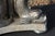 Wood Maitland-Smith Silver Giltwood Dolphin Table For Sale - Image 7 of 18